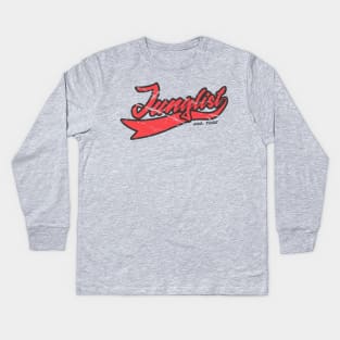 Junglist Team Red Kids Long Sleeve T-Shirt